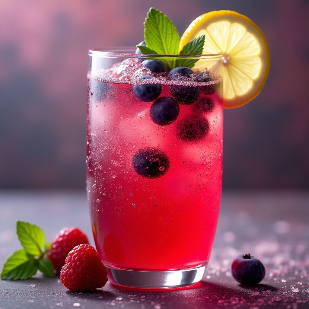 Sparkling Berry Lemonade